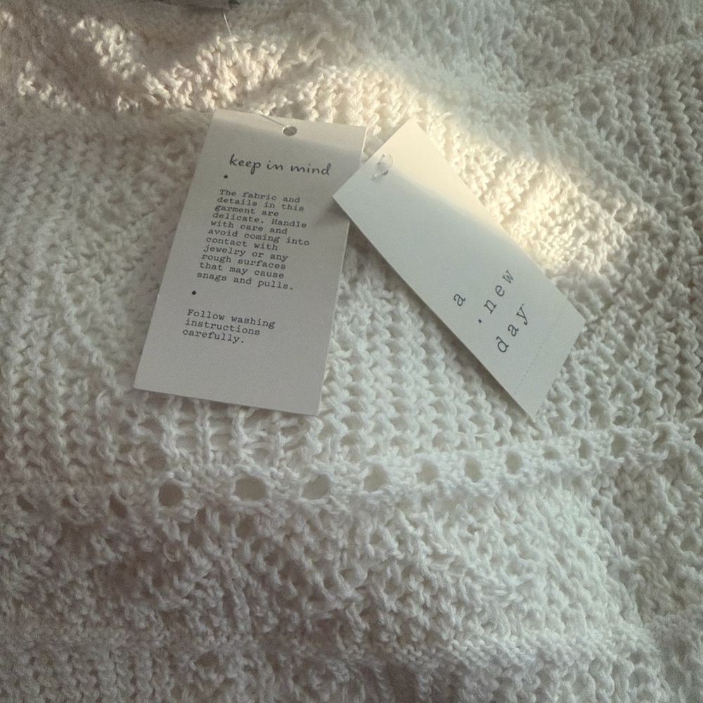 Cream Crochet Slip Dress - Picture 9 of 13
